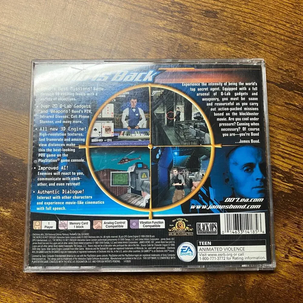 World Is Not Enough (Sony PlayStation 1, 2000)